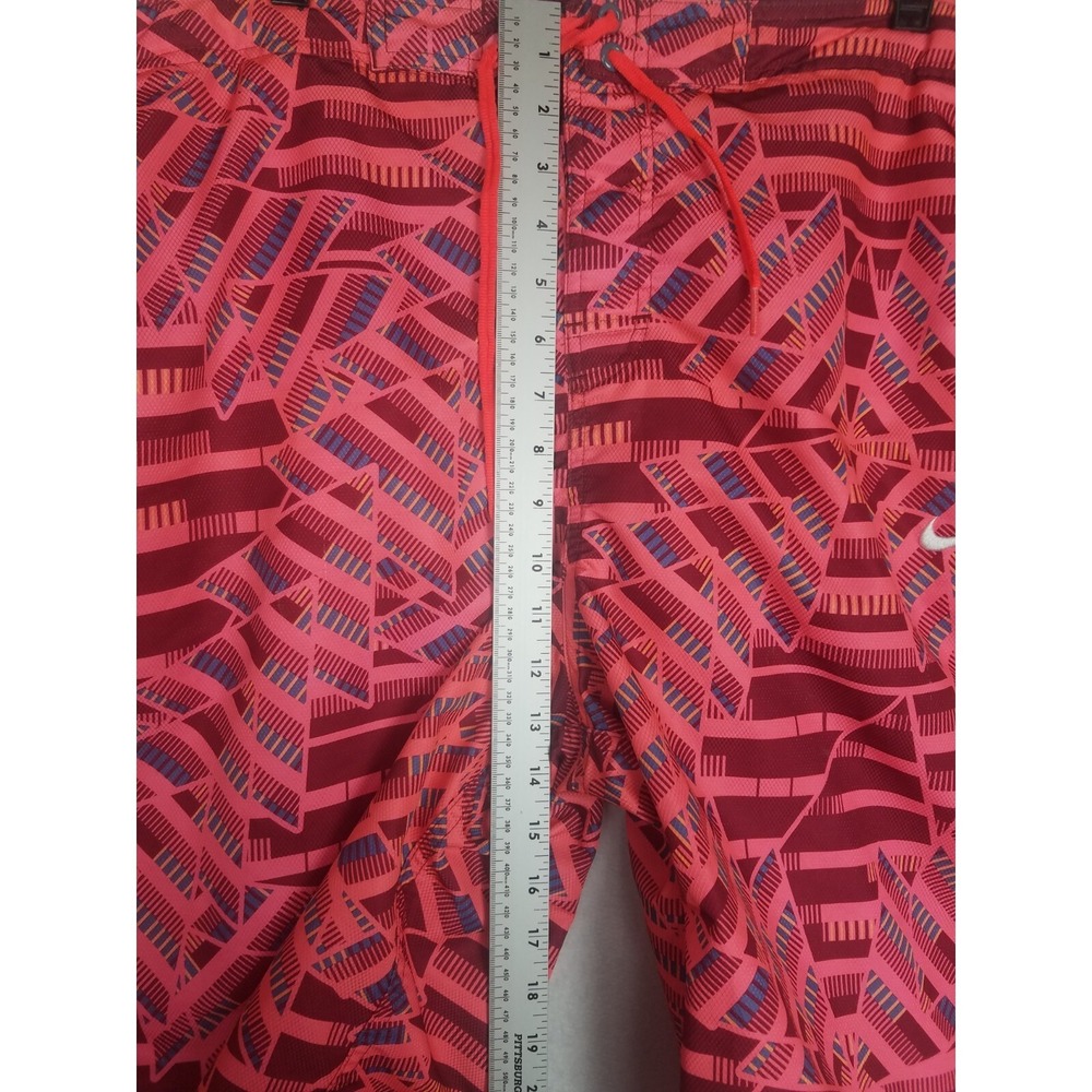 Nike Swimming Shorts Mens SZ XL Pink Red Orange - Picture 6 of 12